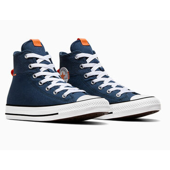 Converse  CTAS Utility Hi Tops Women's Size 7 Navy/Orange  A07340F NWT - Picture 3 of 8